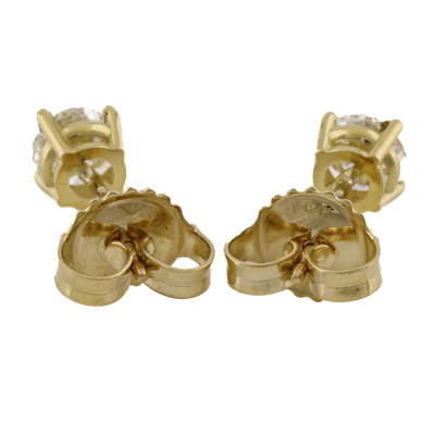 0.80ct Diamond Studs GIA E VVS2, D VVS1 - 4