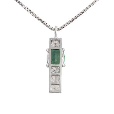 1.46ct Alexandrite & Diamond Pendant - 4