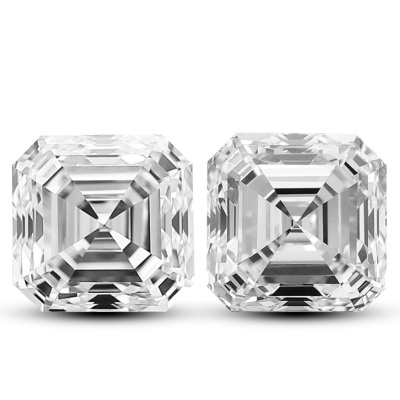 2.01ct Loose Pair of Diamonds GIA D VVS1, E VVS1
